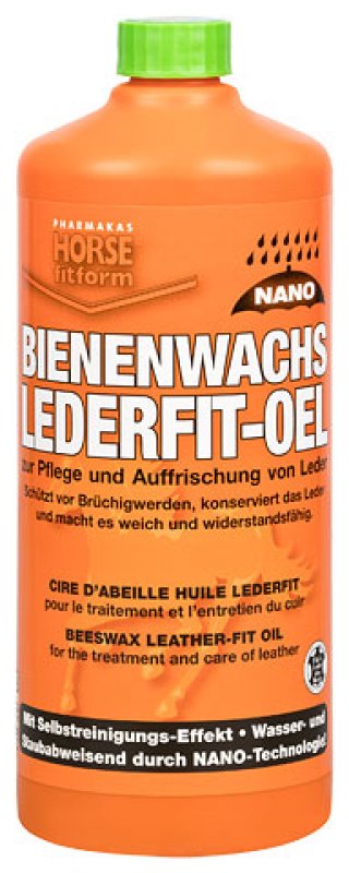  Horse Fitform Bienenwachs Lederfit-Öl 1 Liter Flasche