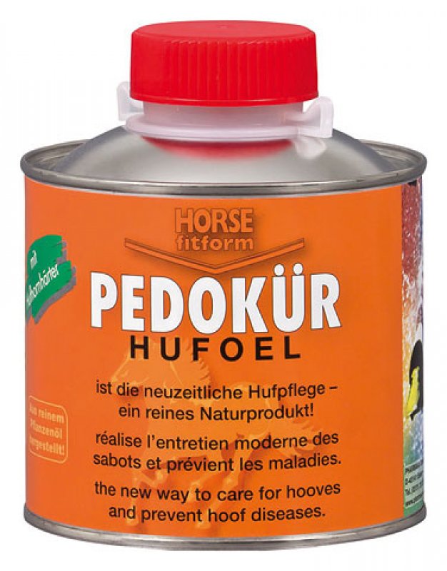 Horse Fitform PEDOKÜR Huföl mit Hufhornhärter 500 ml
