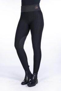 HKM Reitleggings -Edinburgh Shape- Silikon-Kniebesatz