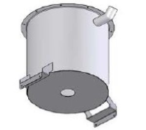 Haygain Kesseltank (mit geschweißtem Einfüllstutzenkörper/-bolzen und Füßen) HG600/HG2000/HG2002